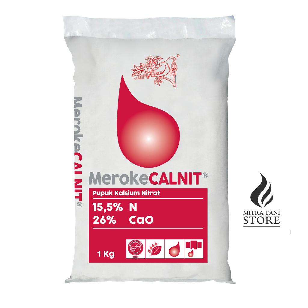 Jual Meroke Calnit Pupuk Calsium Nitrat 1kg | Shopee Indonesia