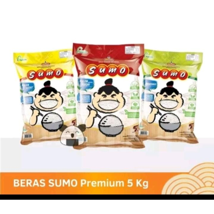 Jual Beras Sumo 5kg Merah/ Beras Premium 5kg | Shopee Indonesia