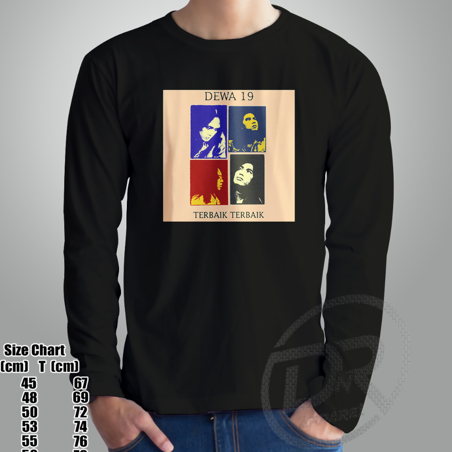 Jual KAOS DEWA 19 LENGAN PANJANG / KAOS DEWA ALBUM KANGEN / KAOS