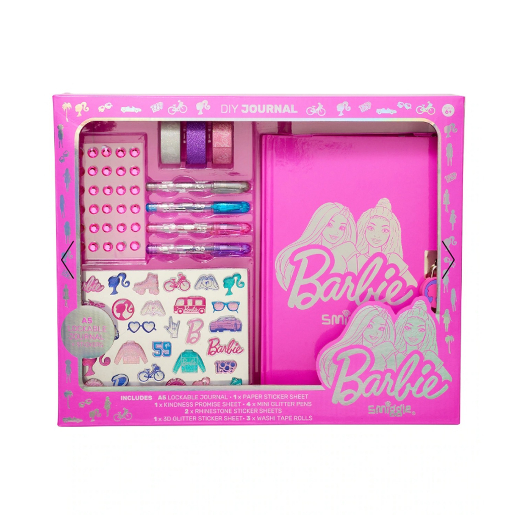 Jual SMIGGLE BARBIE DIY LOCKABLE JOURNAL BUKU JURNAL BUKU DIARY SMIGGLE Shopee Indonesia