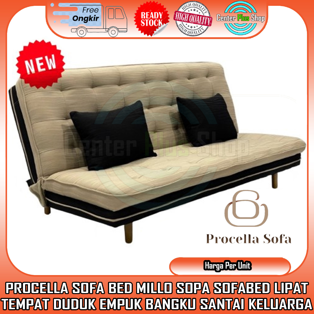 Jual [Kargo] SOFA BED PROCELLA MILLO SOFABED MINIMALIS KURSI LIPAT ...