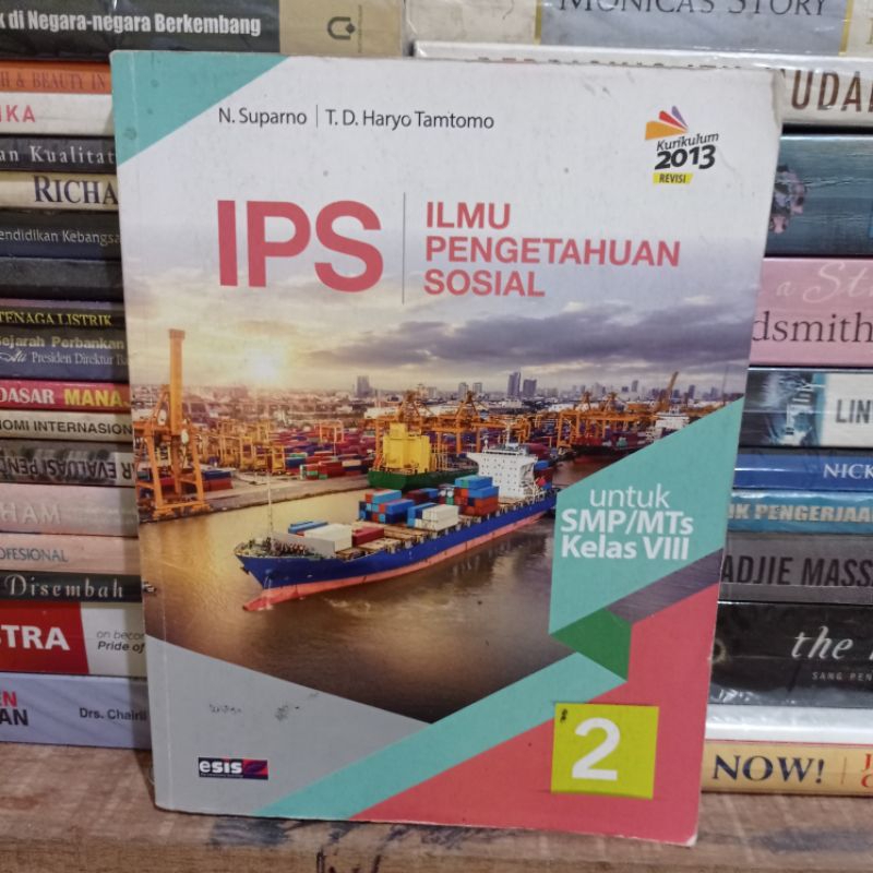 Jual Buku Bekas Kurikulum 2013 Edisi Revisi Ips Ilmu Pengetahuan Sosial Untuk Smp Mts Kelas 8971