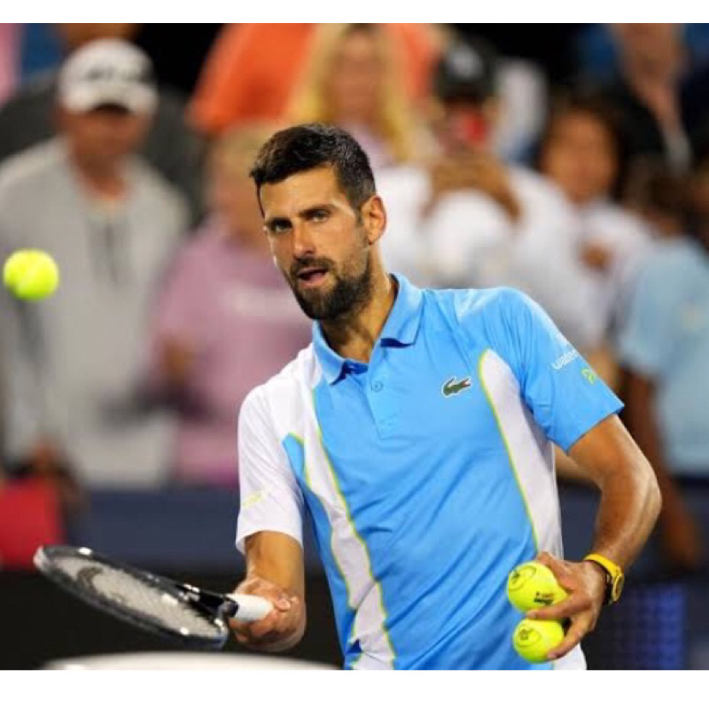 Jual Jersey Training Tennis Champion Novak Djokovic Open | Shopee Indonesia