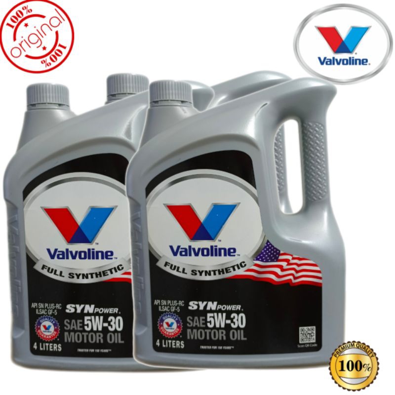 Jual Valvoline SynPower 5W30 SN/GF5 (Dexos1 Generasi 2) 4L ...