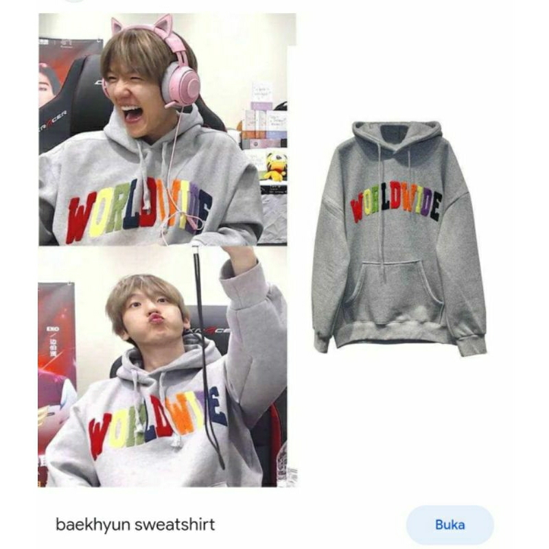 Jual Hoodie Ames NCT BTS EXO Kpop Shopee Indonesia