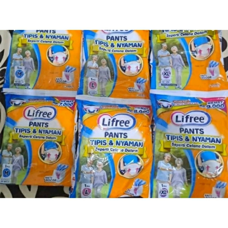 LIFREE PANTS POPOK CELANA DEWASA