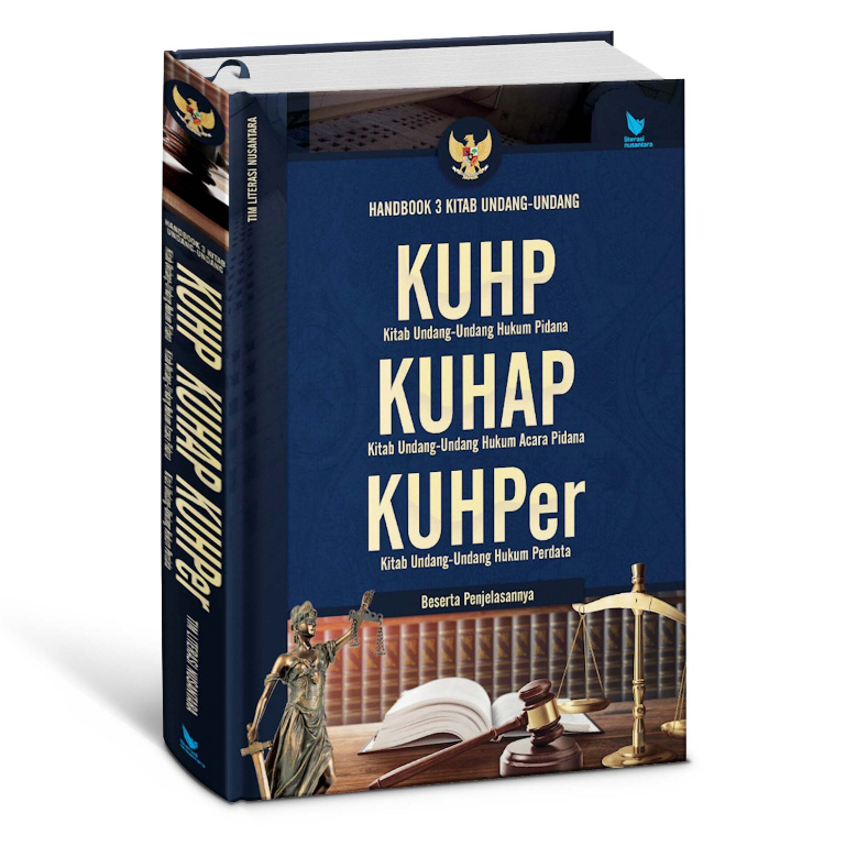 Jual Handbook 3 Kitab UndangUndang KUHP KUHAP KUHPer Beserta