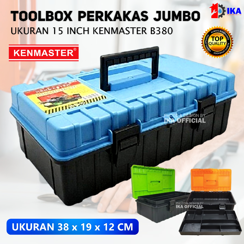 Jual Tool Box B380 KENMASTER ToolBox Kotak Box Perkakas Besar Termurah ...