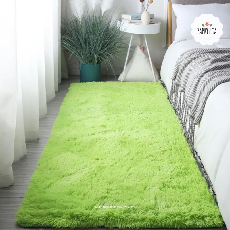 Jual KARPET BULU RASFUR UKURAN 70x145cm LEMBUT DAN TEBAL +ANTISLIP ...