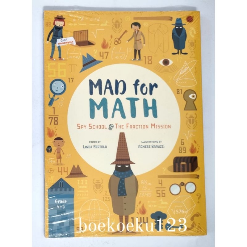 Jual BUKU BBW MAD FOR MATH - SPY SCHOOL THE FRACTION MISSION | Shopee ...