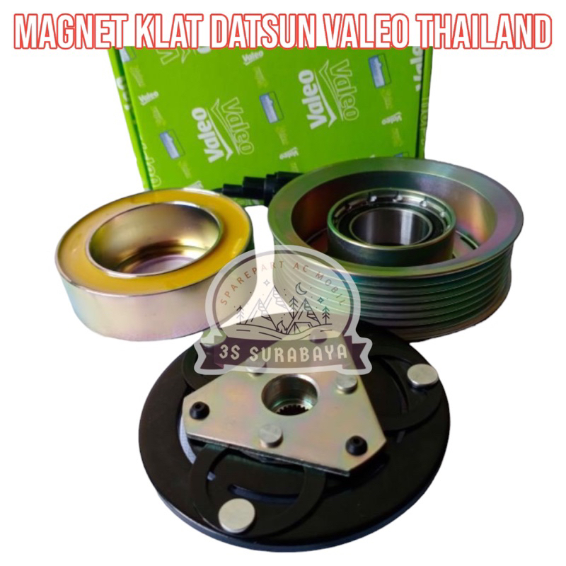 Jual Magnet Klat Datsun Go + Panca Valeo Ac Mobil Pulley Kompresor ...