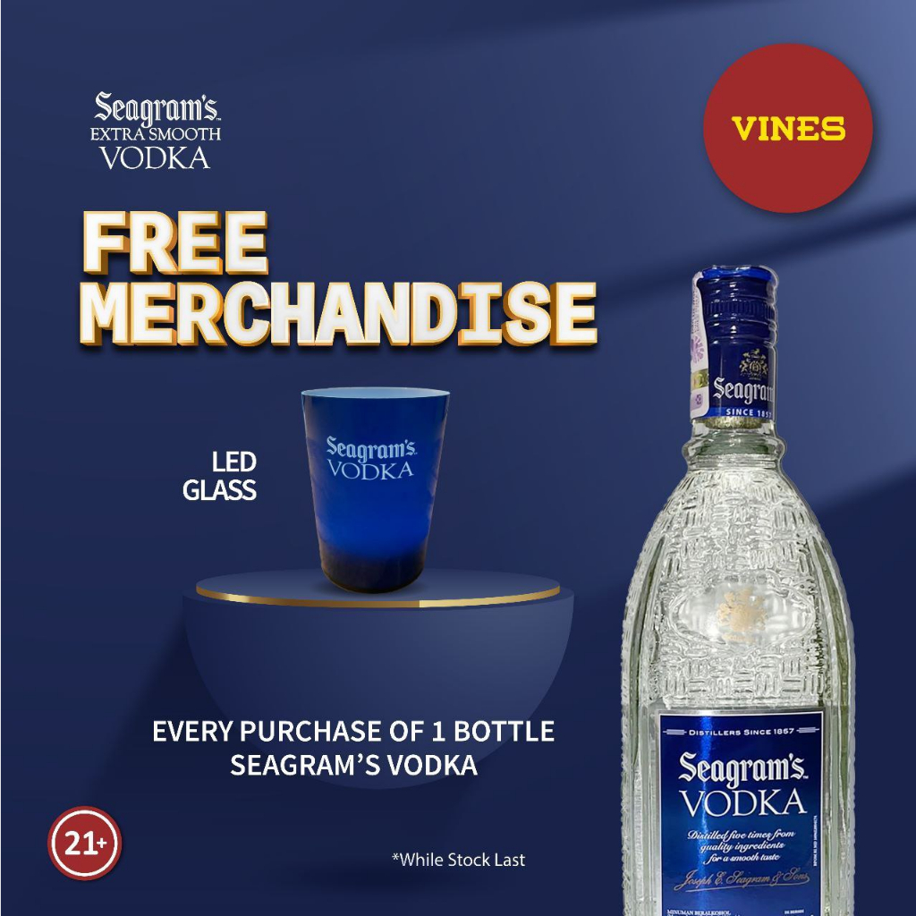 Jual Seagrams Vodka 750ml Shopee Indonesia
