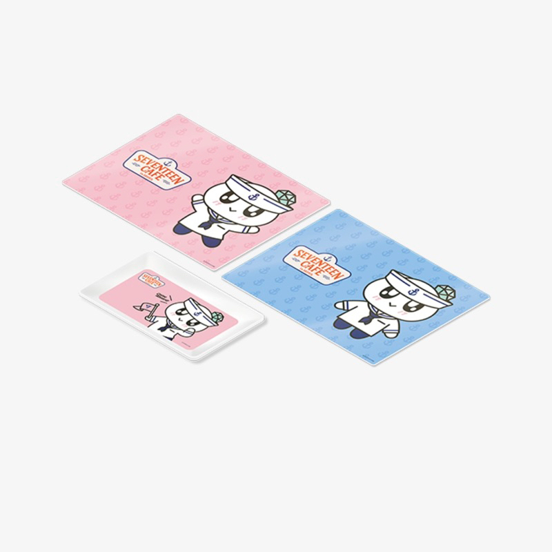 SEVENTEEN CAFE in SEOUL Official Merch Tray & Table Mat