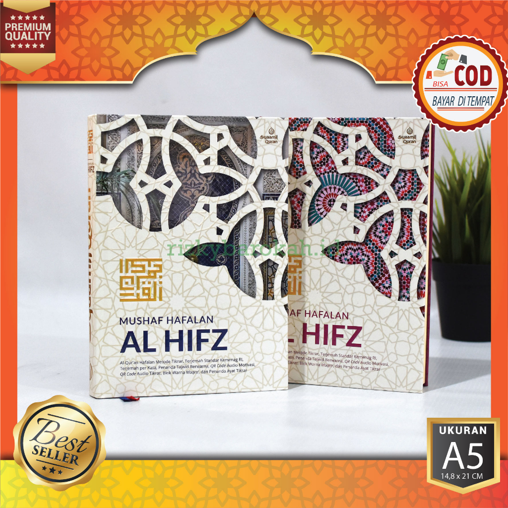 Jual Mushaf Al Qur'an Hafalan Al Hifz A5 Terjemahan Perkata Tajwid Blok ...