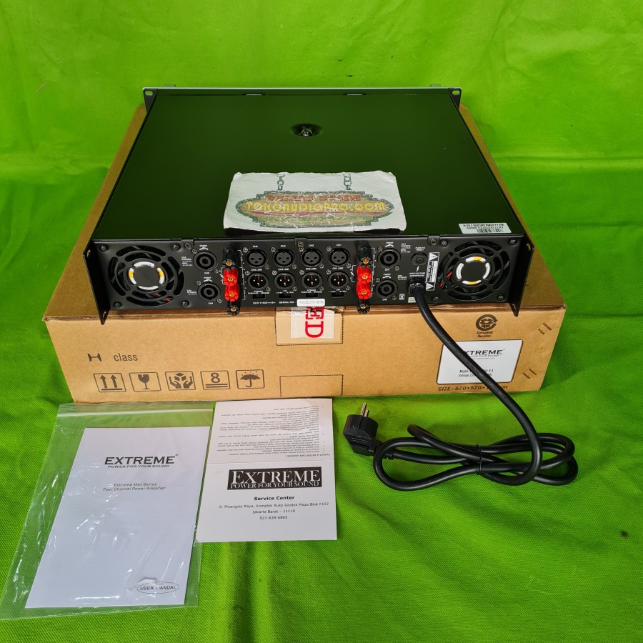 Jual Power Extreme MAX4.8 4-channel Power Amplifier max-4.8 Original ...