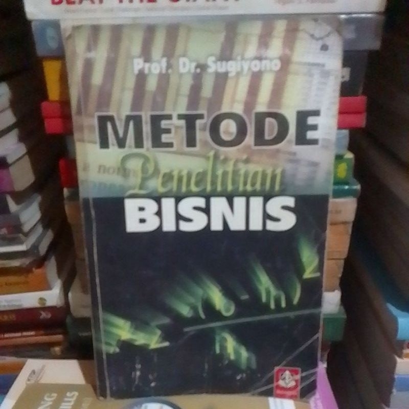 Jual Metode Penelitian BISNIS ( PROF.Dr. Sugiyono) original | Shopee ...