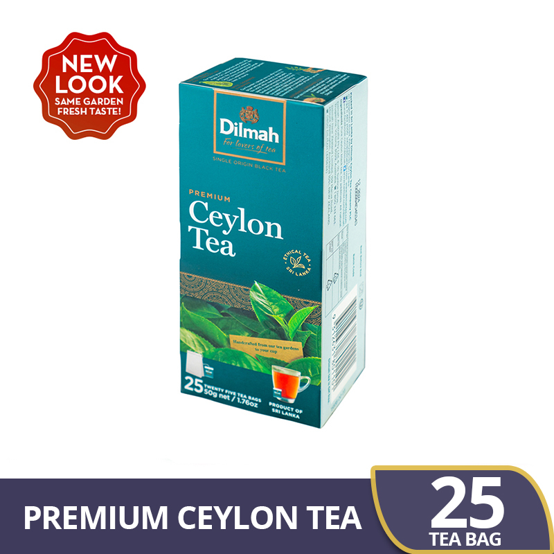 Jual Dilmah Premium Ceylon Tea Selection - Tag Tbag 25s | Shopee Indonesia