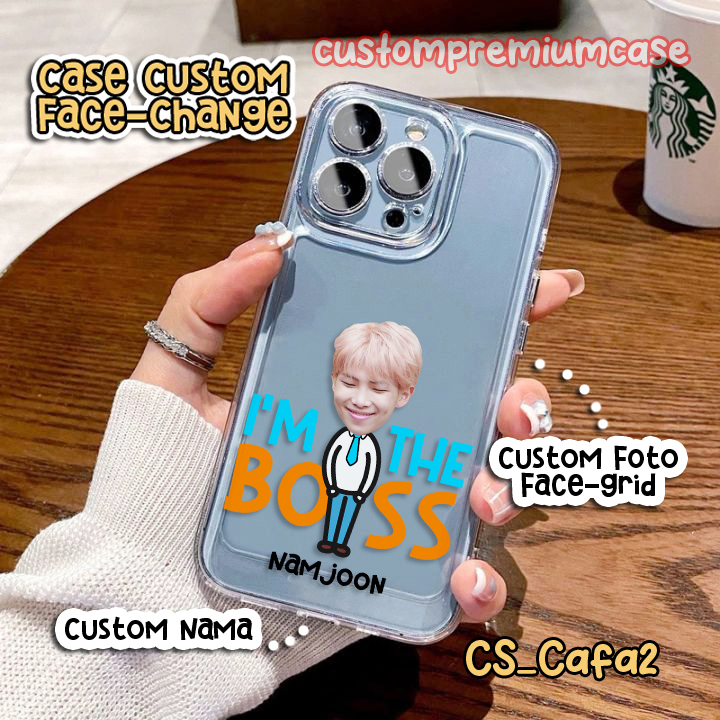 Jual CUSTOM CASE LUCU AESTHETIC CHANGE FACE BADAN KARTUN KARIKATUR LUCU ...