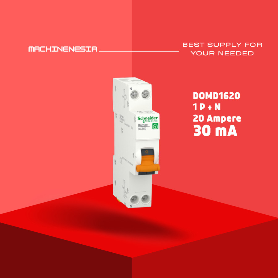 Jual Mcb Elcb Schneider Domae Phase New Rcbo Slim P N Ma A