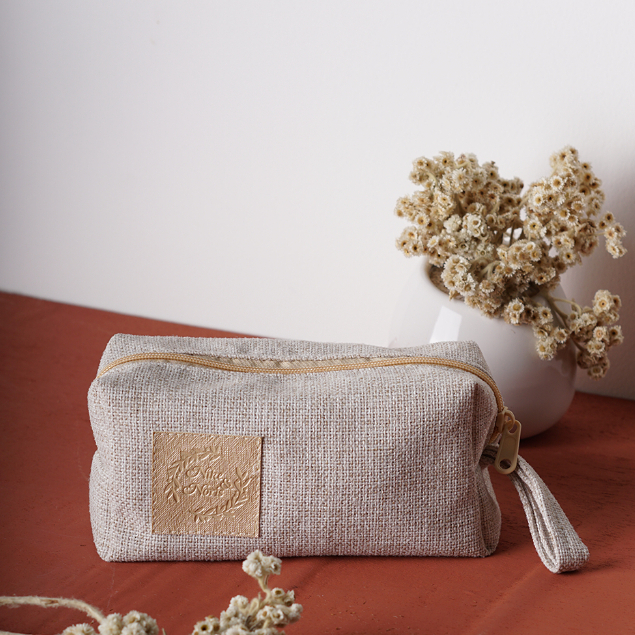 Jual Souvenir pernikahan pouch kubus gail 18x9x7 sovenir dompet unik