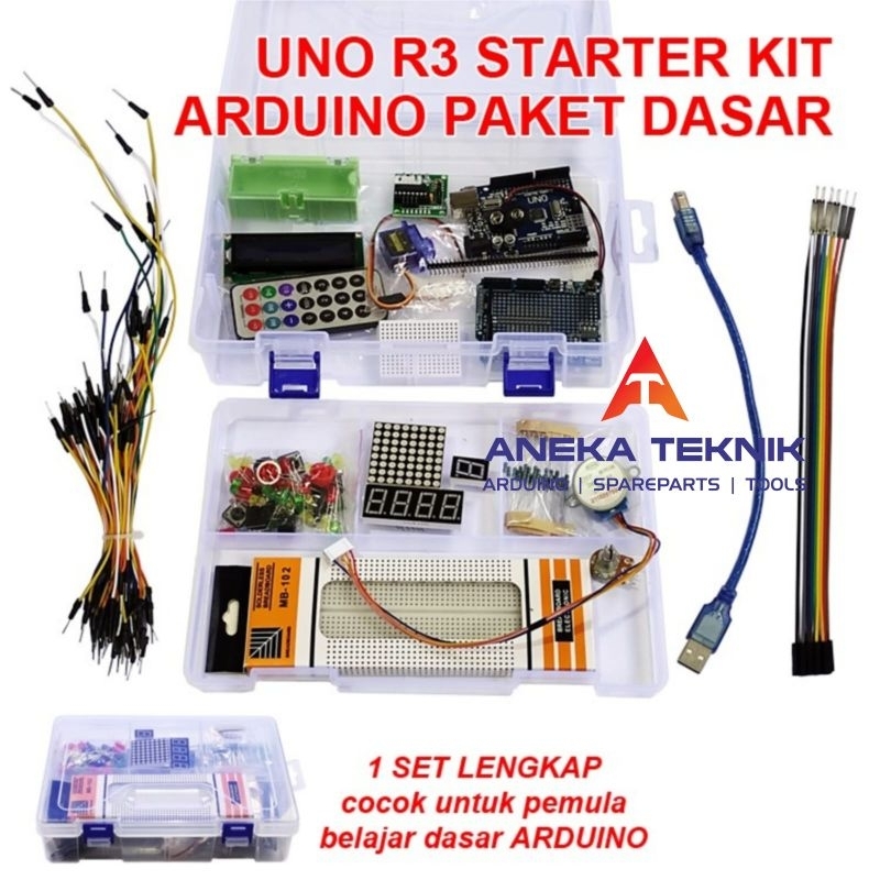 Jual Starter Kit Paket Lengkap Rfid Untuk Arduino Uno R3 Shopee