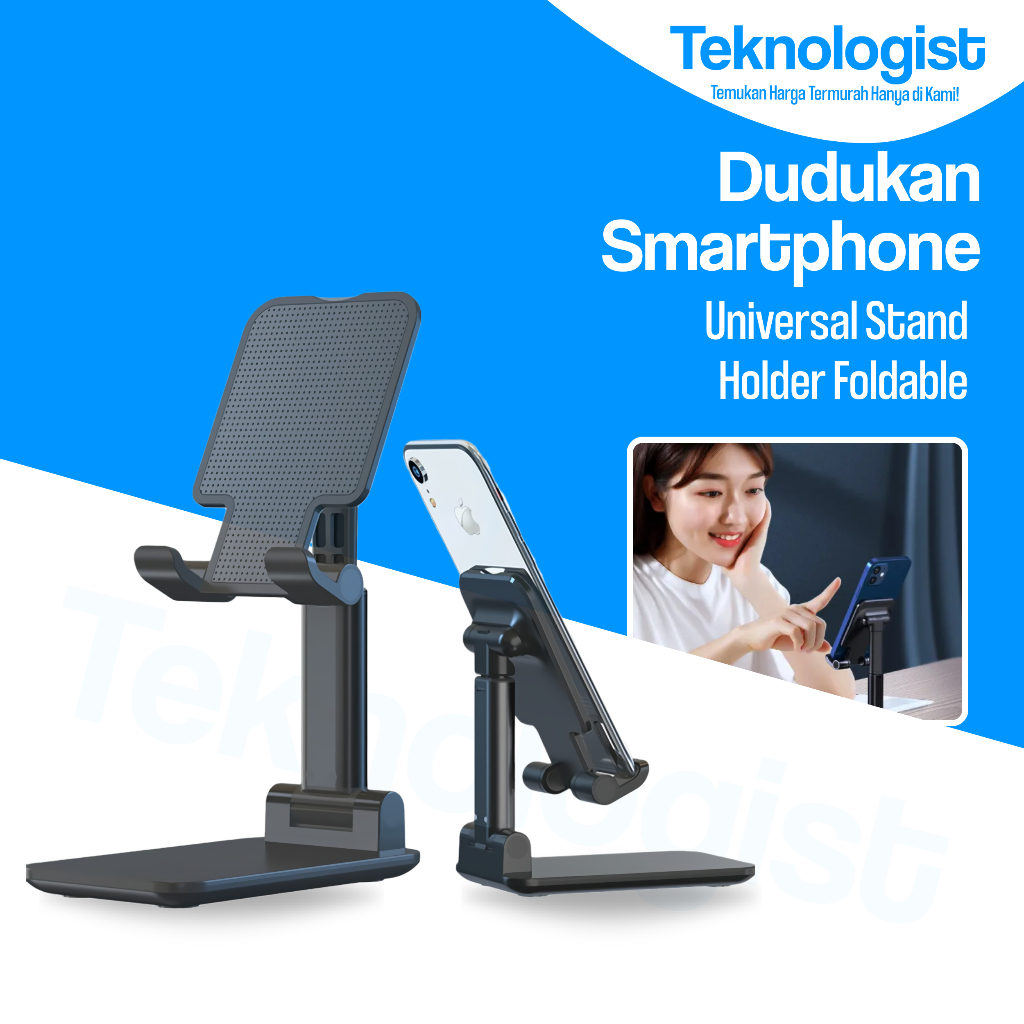 Jual Phone Holder Stand Holder Hp Dudukan Hp Meja Shopee Indonesia