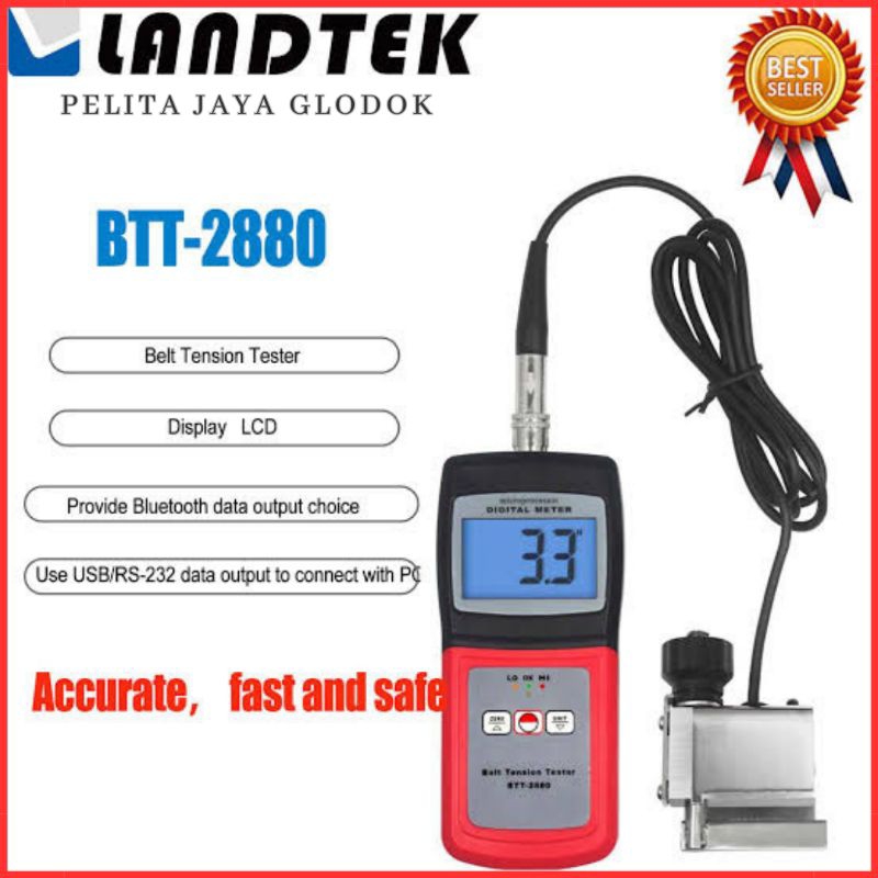 Jual Belt Tension Tester BTT2880 Ukur Ketegangan Kekencangan BTT2880