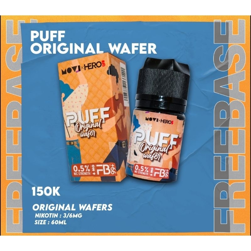 Jual F PUFF ORIGINAL,BLUEBERRY, STRAWBERRY COATED 3/6MG 60ML | Shopee ...