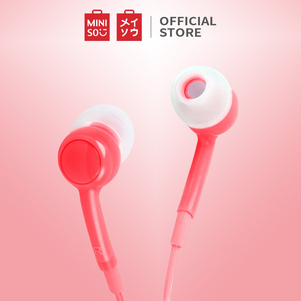 Jual MINISO Earphone Wired In Ear Headset Handsfree Earphone with