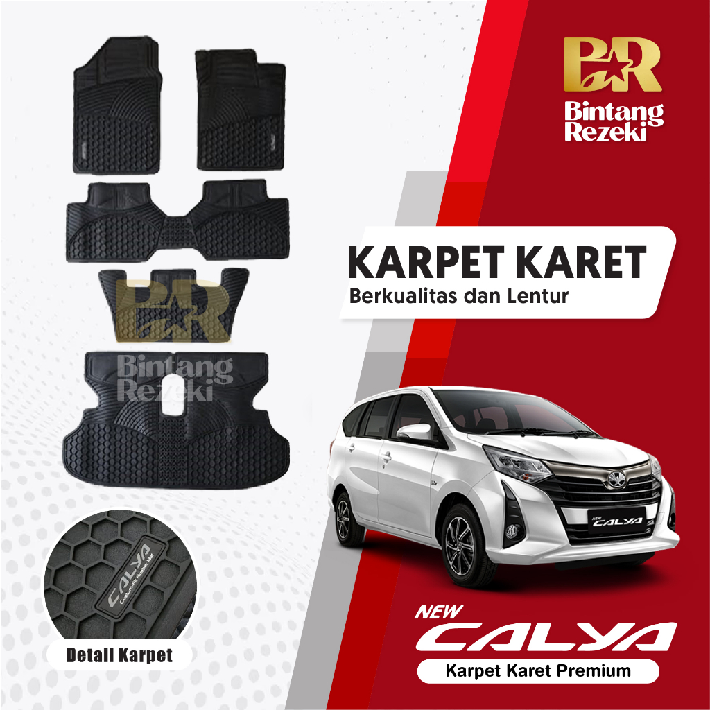 Jual Karpet Mobil Toyota Calya Premium Full Bagasi Shopee Indonesia