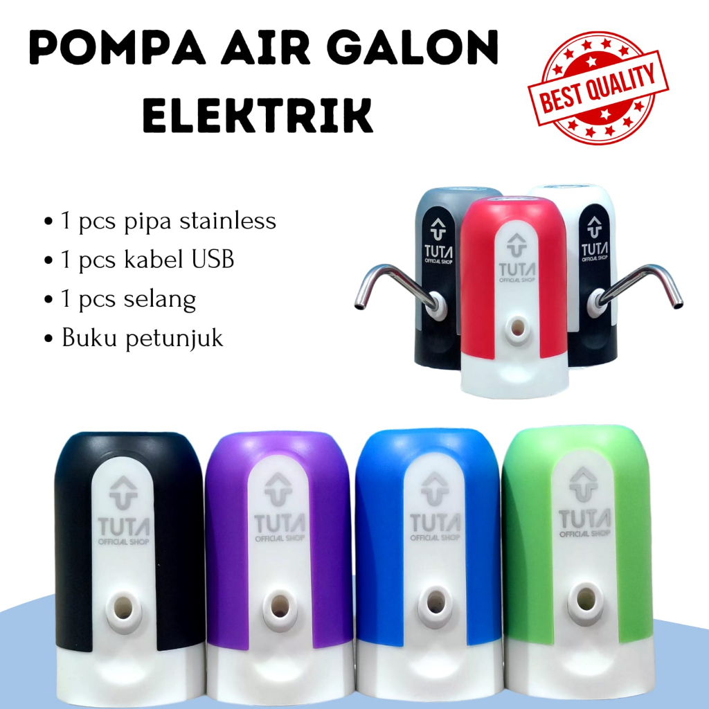 Jual Pompa Galon Elektrik Dispenser Air Minum Gallon Pompa Galon Electric Shopee Indonesia