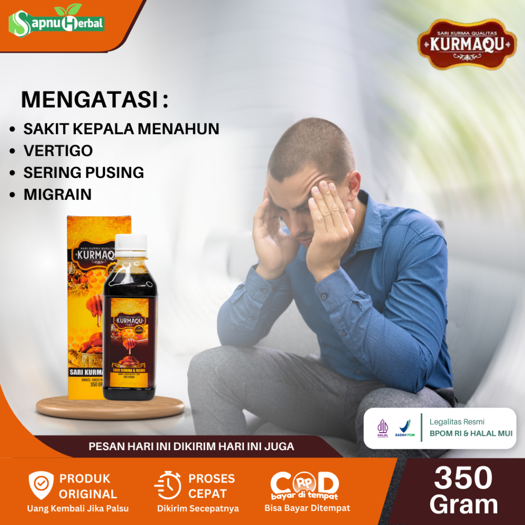 Jual Sapnu Herbal Obat Vertigo Sakit Kepala Pusing Sekeliling