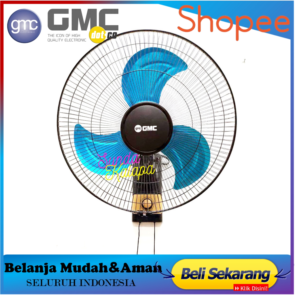 Jual Kipas Angin Dinding Gmc Kipas Tembok Kipas Besi Wall