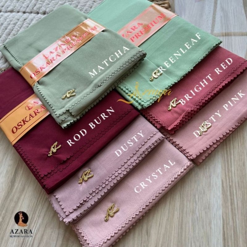 Jual 10 PCS JILBAB AZARA OSKARA PREMIUM LC | HIJAB KERUDUNG SEGIEMPAT ...