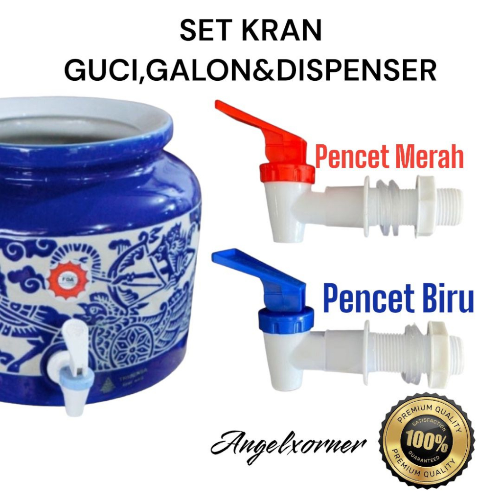 Jual Set Kran Air Guci Set Keran Guci Keran Air Guci Hot Cool Kran Air Galon Kran Galon Keran 5904