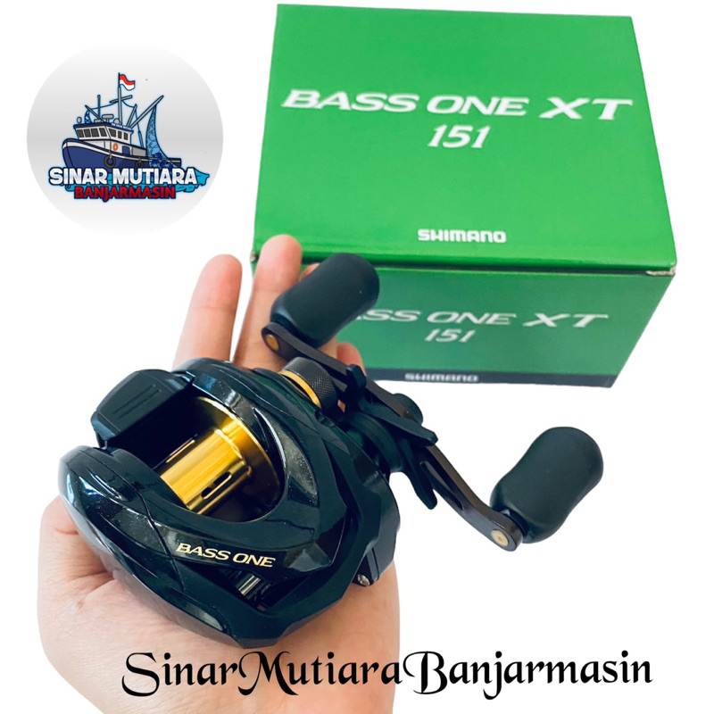 Jual Reel Bc shimano bass one xt 151 (handle kiri) | Shopee Indonesia