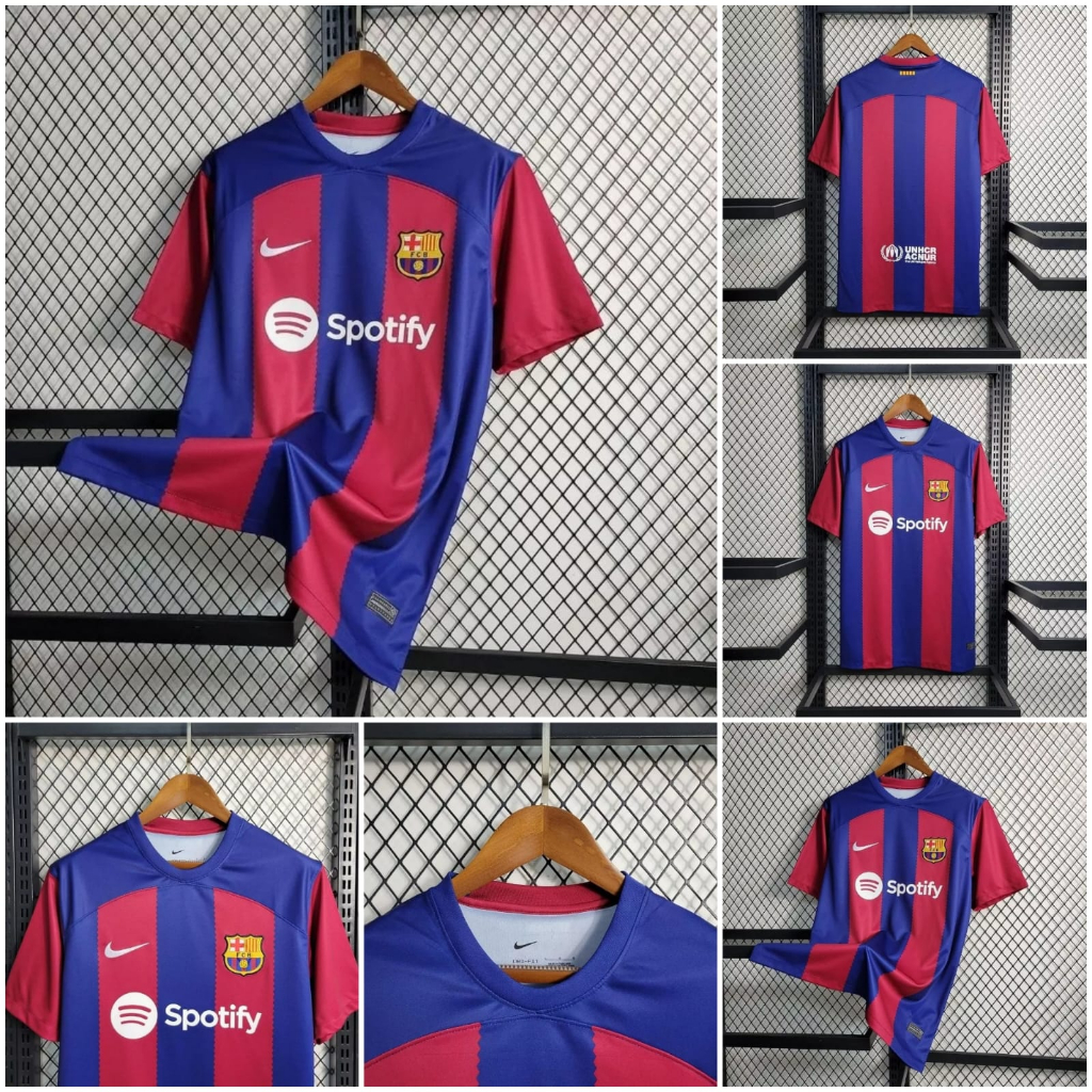 Jual Jersey Baju Bola Pria Barcelona Home New Grade Ori Import Shopee Indonesia