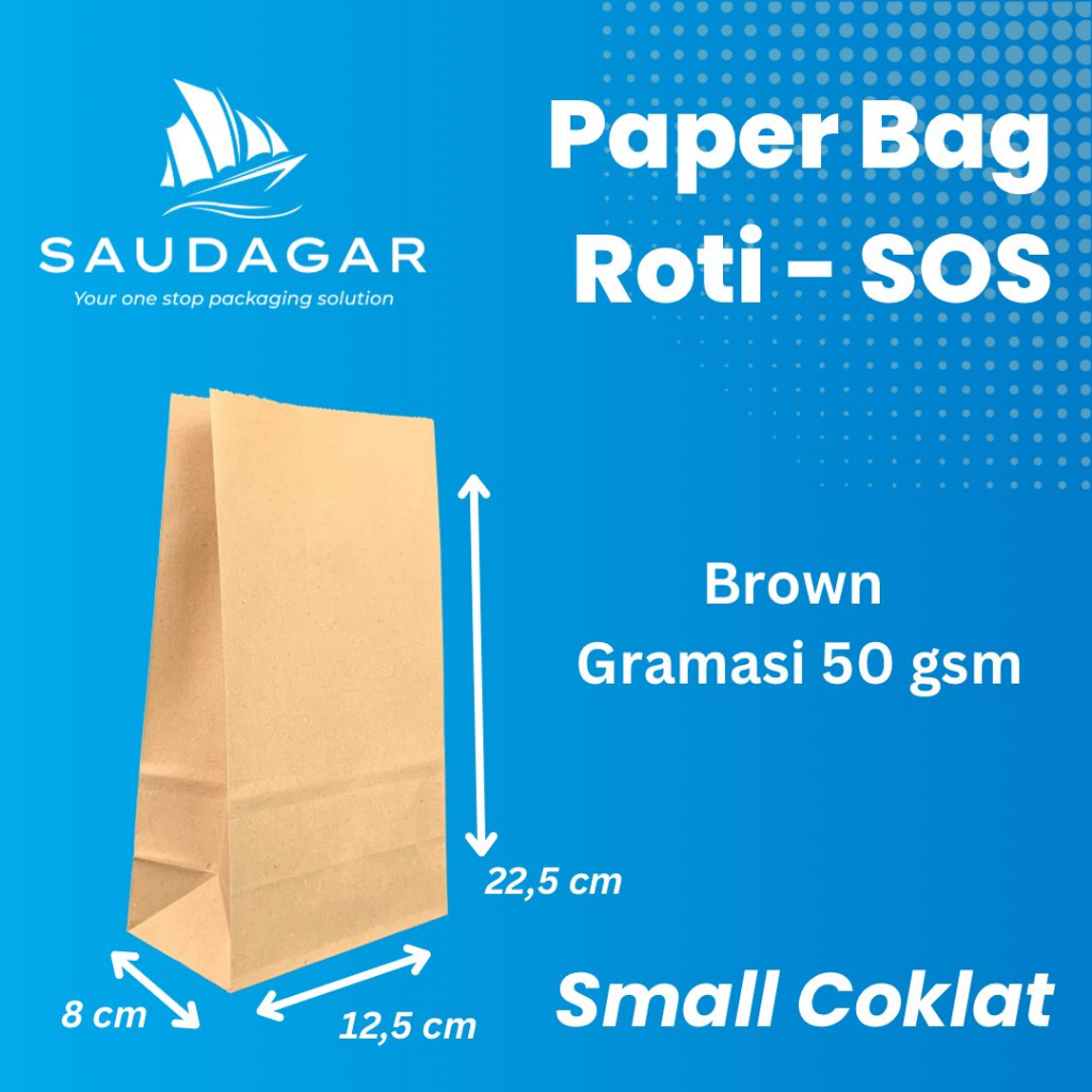 Jual Kantong Kertas Roti Paper Bag Sos Snack Fried Chicken Kue Shopee Indonesia