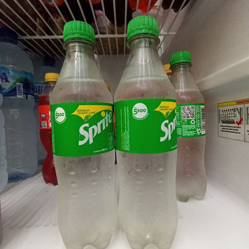 Jual Sprite Minuman Soda Rasa Jeruk Nipis Dan Lemon 390 Ml Shopee