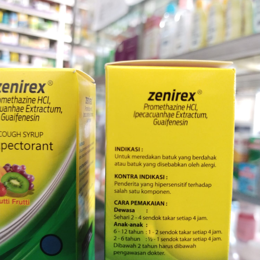 Jual ZENIREX SIRUP 60 M zenirek | Shopee Indonesia