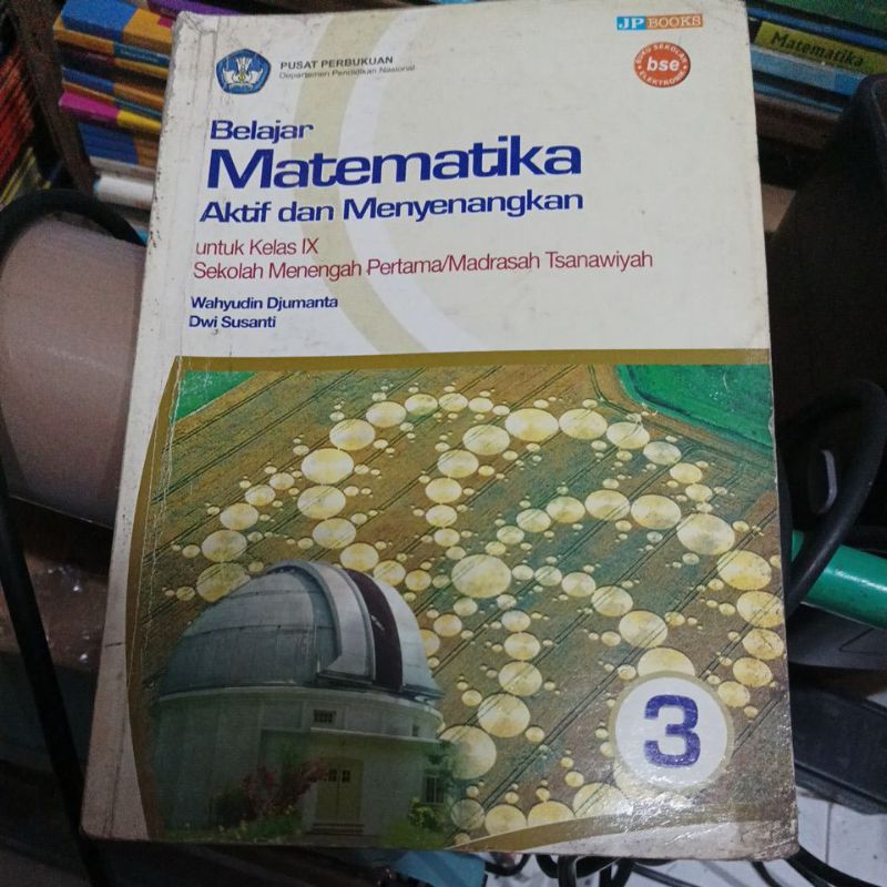 Jual Buku Matematika Bse Kelas 3 Smp Bekas Original | Shopee Indonesia