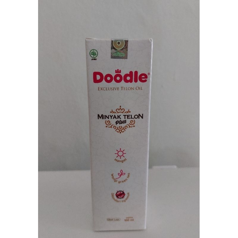Jual DOODLE MINYAK TELON EXCLUSIVE GREEN TEA 100 ML | Shopee Indonesia