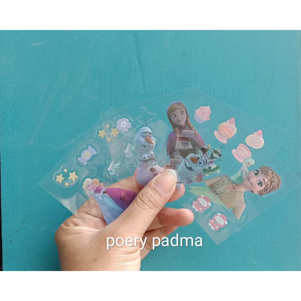 Jual BELI 5 GRATIS 1 Sticker (1) Lembar Stiker Waterproof Botol Minum ...