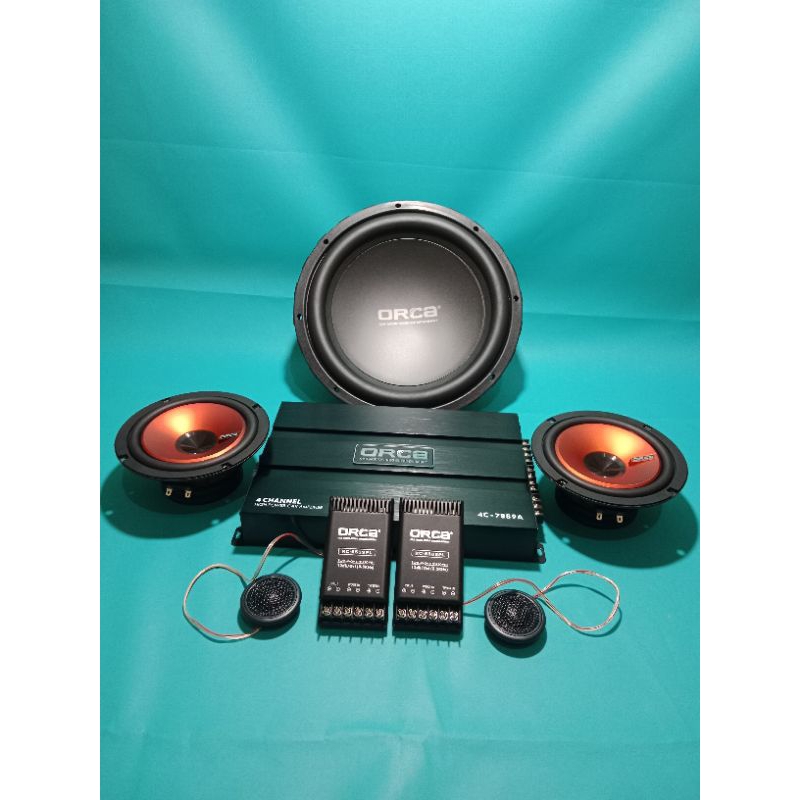 Jual Paket Orca Power Orca Speaker Split Orca Subwoofer Orca Rc