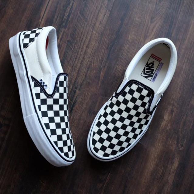 Vans Original Slip On Pro Skate Checkerboard
