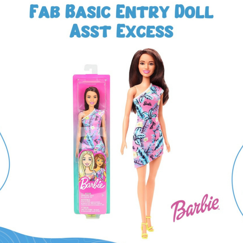 Jual Barbie Fab Basic Entry Doll Asst Excess GBK92 Barbie Basic Frolar