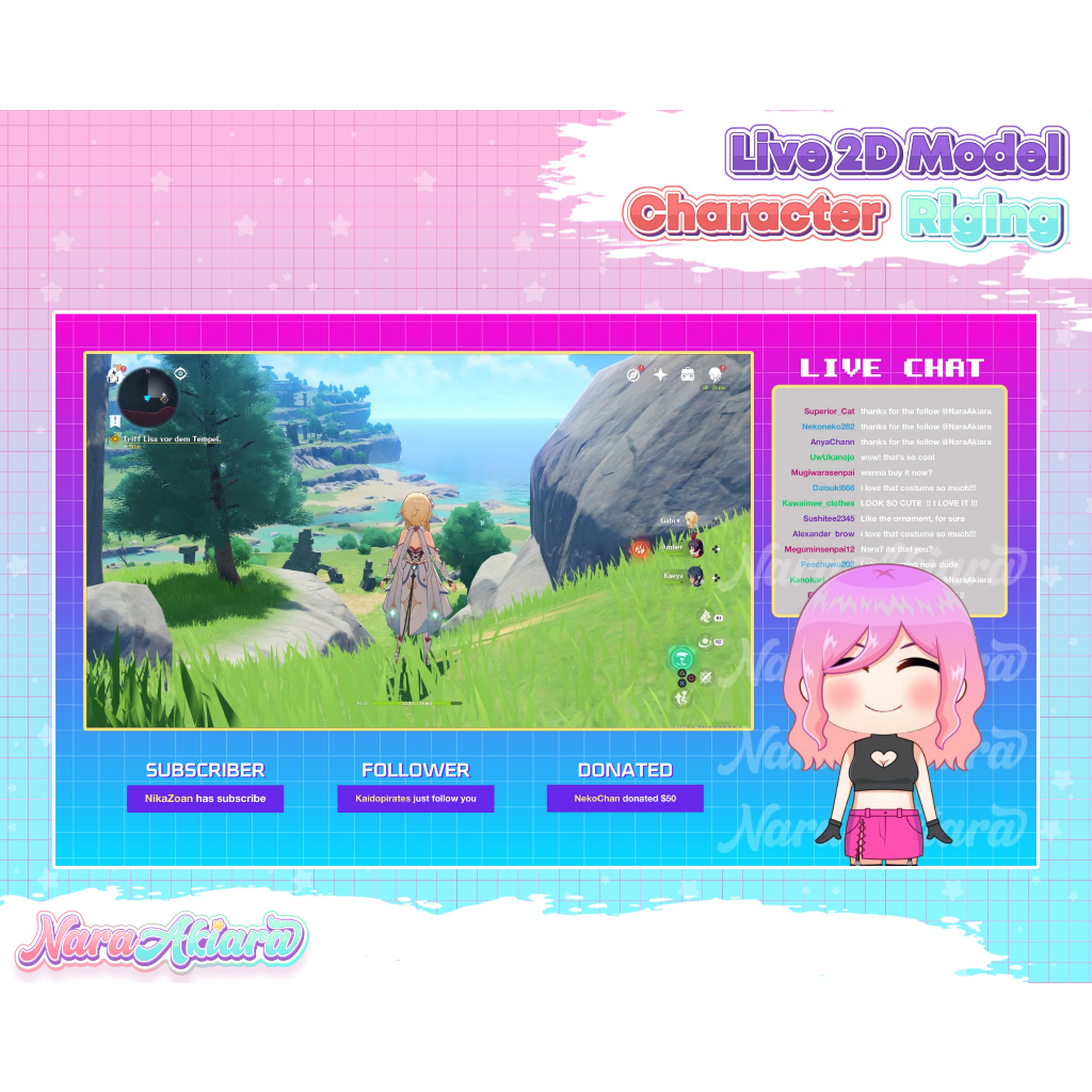 Jual Chibi VTuber Live2D Solusi Cepat Tampil Menawan di Layar, Layanan ...