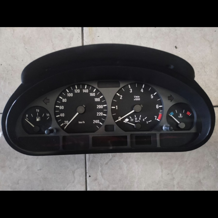 Jual Instrument Cluster BMW E46 facelift speedometer (Original Part) Shopee Indonesia