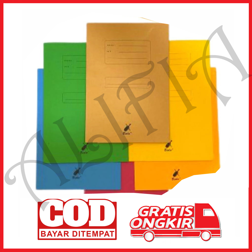 Jual Biola Map Kertas / Map Kertas Stofmap Murah Warna Warni | Shopee ...