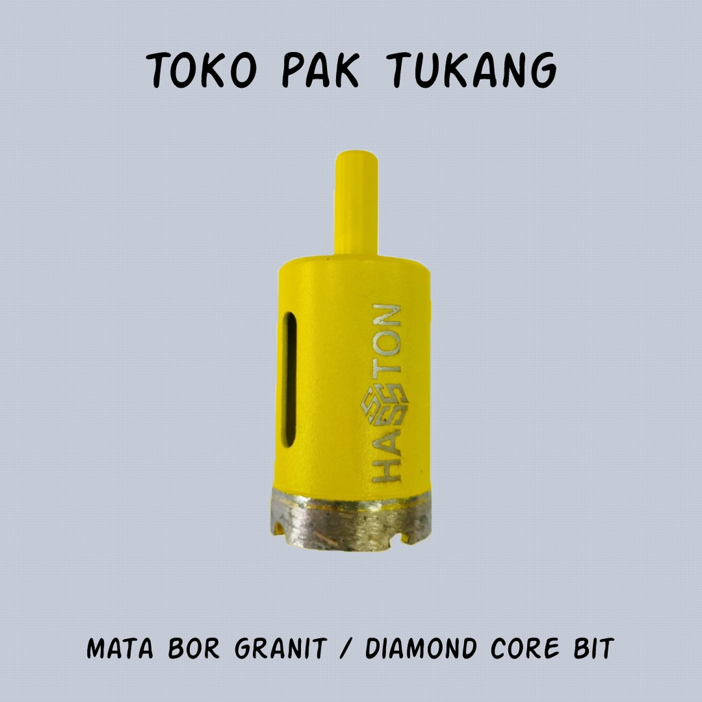 Jual Mata Bor Granit / Diamond Core Bit Hasston (0243) | Shopee Indonesia
